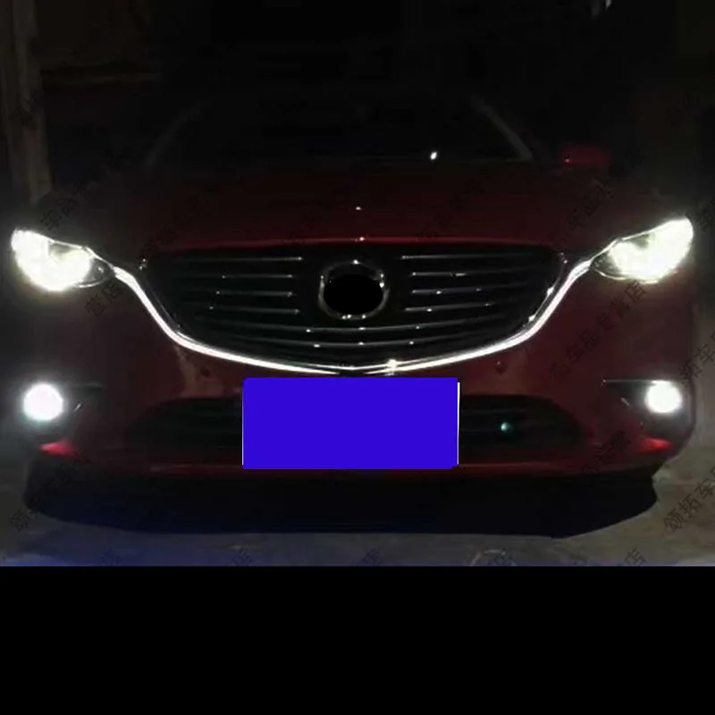 Для MAZDA 6 ATENZA 2017 светодиодный дневные ходовые огни для Mazda Решетка Светодиодный