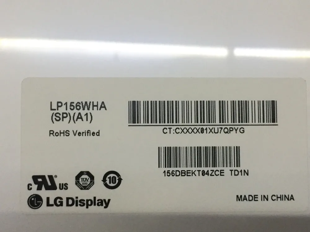 Ips экран для ноутбука LP156WHA (SP)(A1) матрица 15 6 &quotHD 1366X768 Глянцевый светодиодный