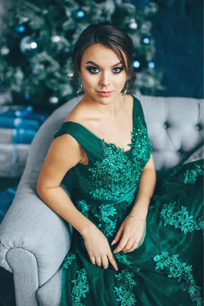 FADISTEE Новое поступление сексуальные вечерние платья Vestido de Festa А-силуэт Выпускной кружевной халат, украшенный бисером De Soiree v-образным вырезом на молнии