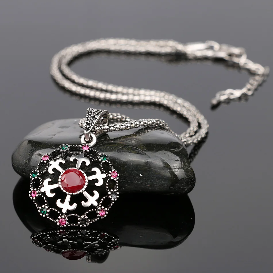 Роскошные 3 шт. серебряного цвета из Индии Кристалл Ювелирные наборы винтажные