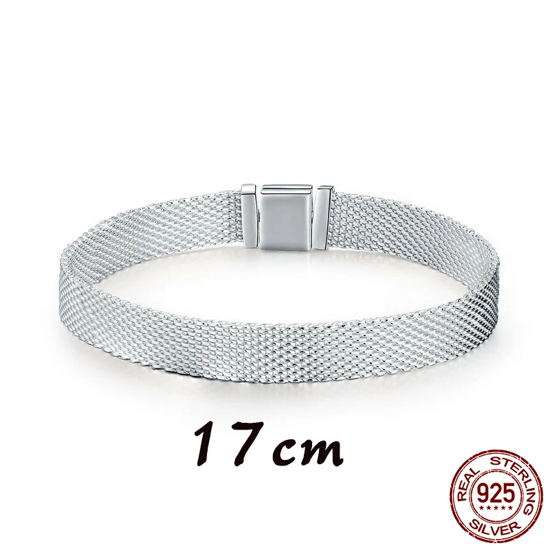 SCB001-17 MYBEBOA серебряные бусины 925 пробы простое любовное сердечко круглые скрепки подходят Pandora браслет reflexions DIY талисманы ювелирные изделия - Цвет: SCB001-17