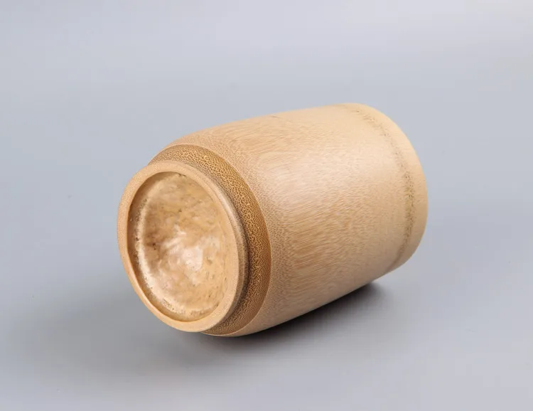 Чай caddy портативная бамбуковая герметичная банка для хранения ручной работы