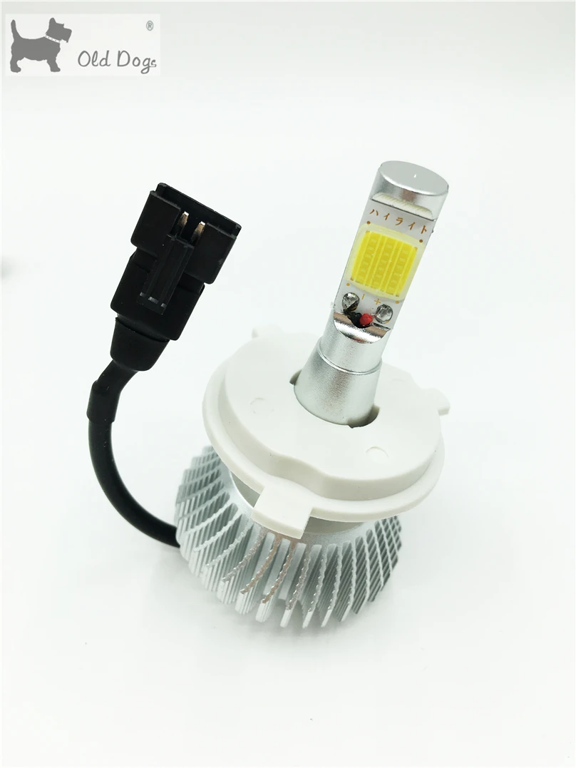 2 шт. H4 9003 светодиодных ламп Conversion Kit Тюнинг автомобилей с микросхемой Cree 25w 2200LM