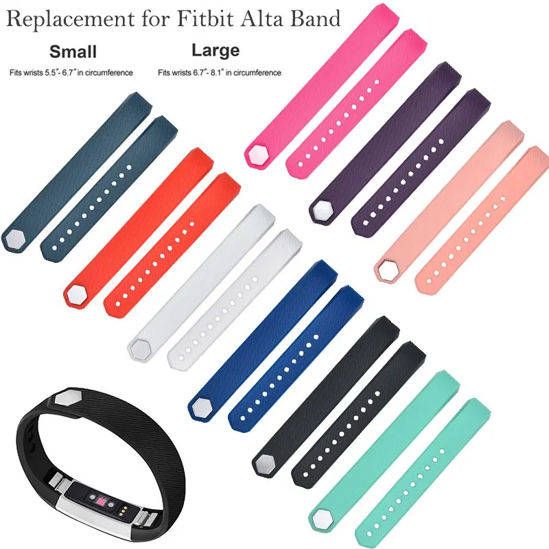 Заменить Мужские t для Fitbi браслеты Alta мужчин и женщин маленький большой