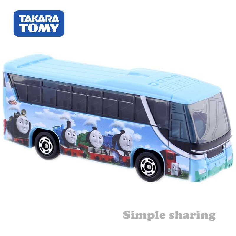 Takara Tomy TOMICA №29 thomasland междугороднего автобуса, модель комплект 1:156 литья под давлением забавные автобус игрушечный автомобиль популярные детские игрушки Коллекционные вещи