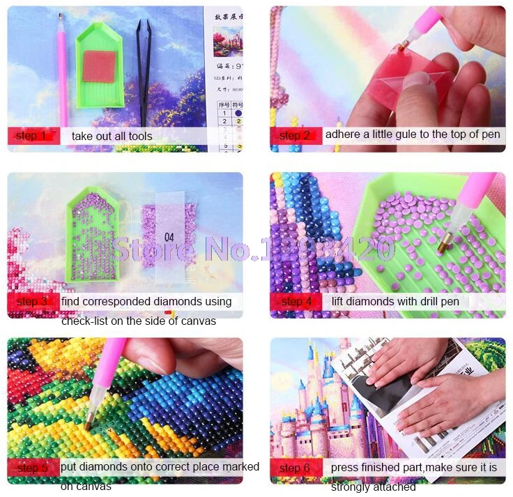 5D Алмазная мозаика Голубая роза Diy картина наборы для вышивки крестиком ручная