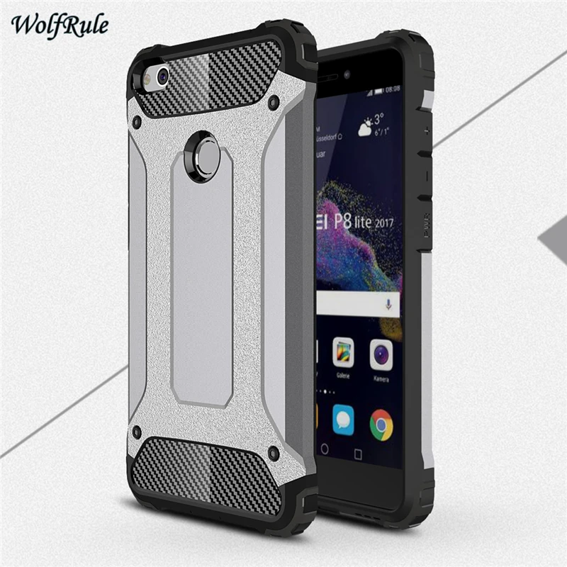 Cover Huawei P8 Lite 2017 Cases Business Style Silicone & Plastic Case For gr3 5.2" |