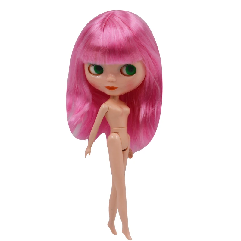 B3-Nude Шарнирная кукла Blyth, Neo Blyth кукла, изготовленная на заказ, куклы с блестящим лицом, можно изменить макияж и платье, DIY, Reburn куклы, игрушки для детей, подарок - Цвет: B3-Nude