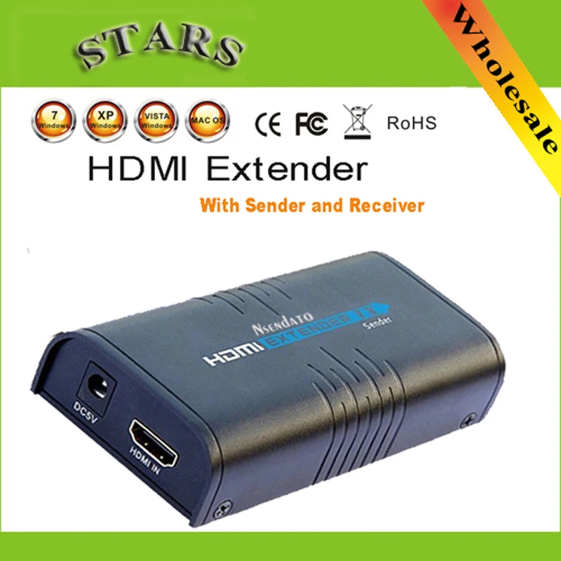 LKV373A V4.0 беспроводной hdmi Ethernet сетевой передатчик приемник 100 м по Cat5e/CAT6 кабель