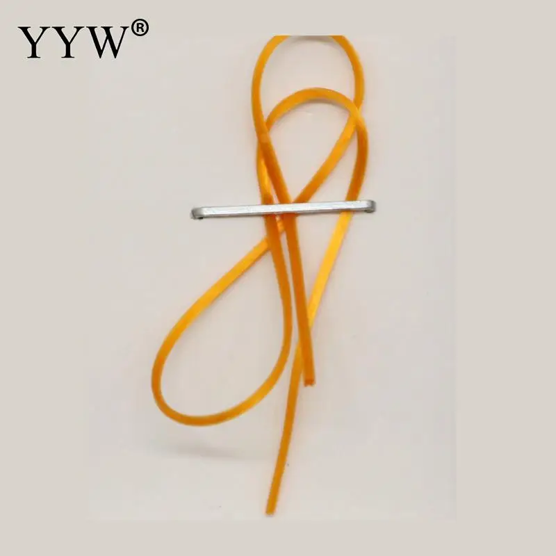 yellow2 50 м/рулон 0,8 мм Хрустальный моток веревки для изготовления ювелирных изделий веревка, браслет, плетеная веревка, 28 цветов DIY Браслеты шнуры - Цвет: yellow2