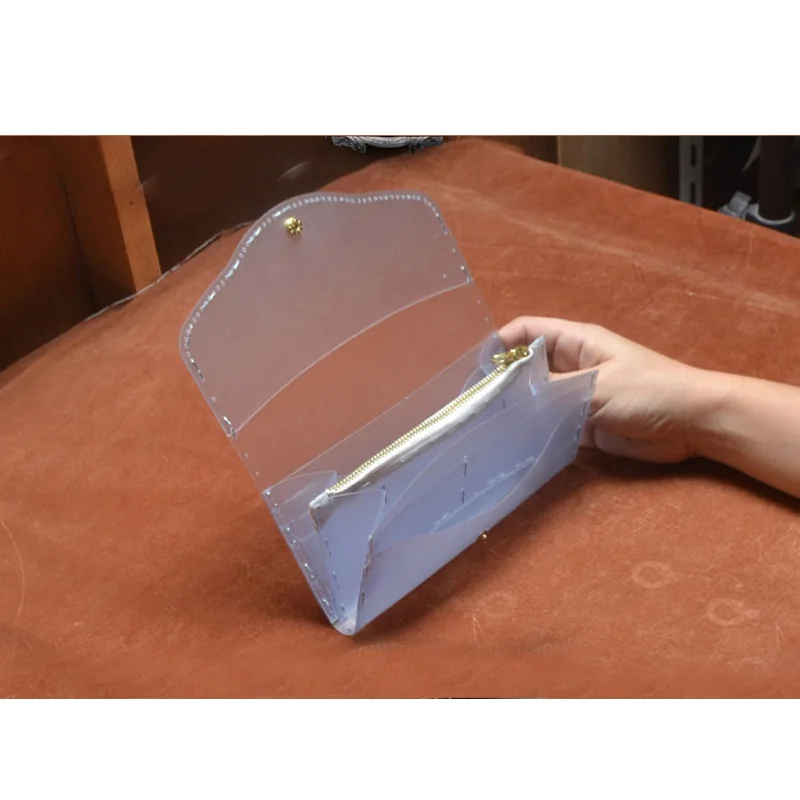 1 Набор многофункциональный DIY кожаный ручной работы ремесло женский кошелек ПВХ