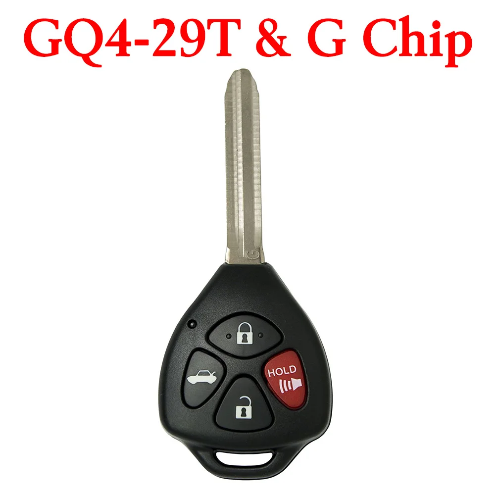 3 + 1 кнопки 315 МГц дистанционный ключ для Toyota Avalon матрица Venza Corolla 2010 2014 GQ4 29T (G