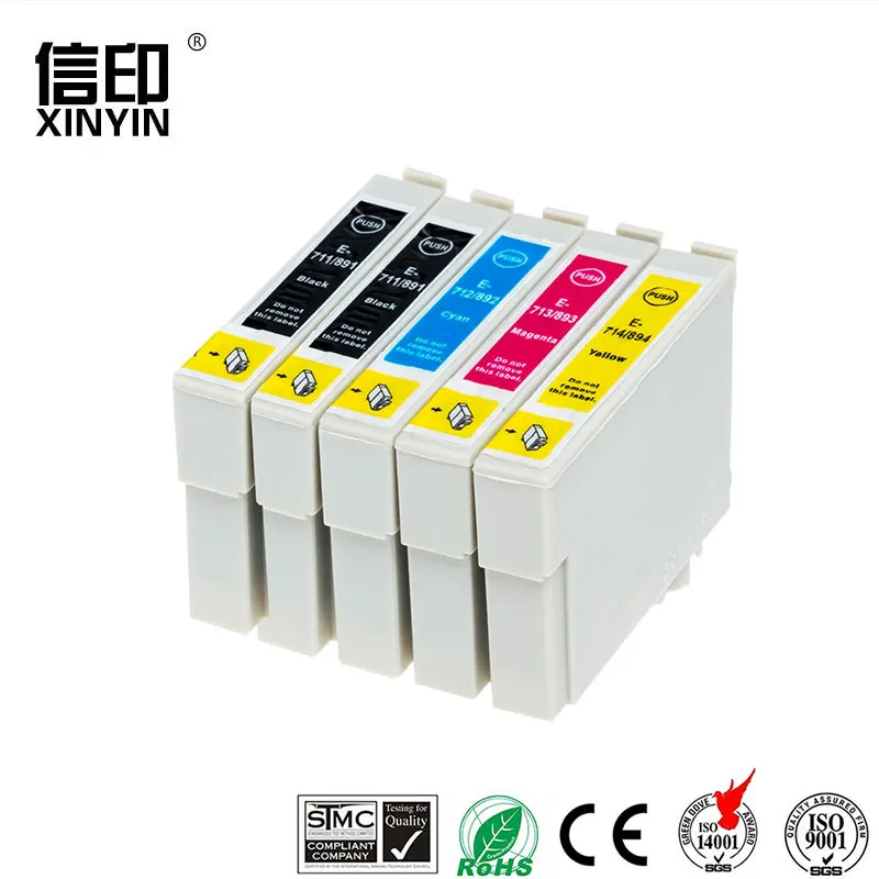 XColor T0891/T0711 T0715 XL Совместимый струйный картридж для Stylus SX100 SX105 DX 4000 4050 BX300F BX600FW