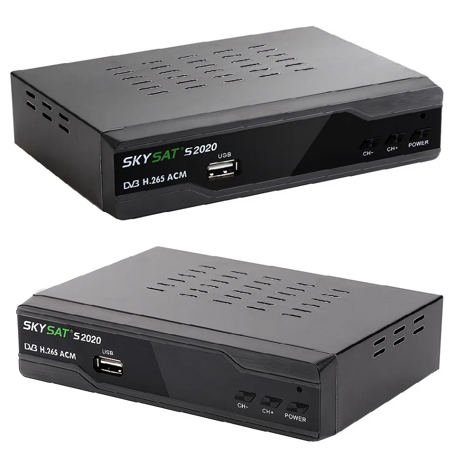 SKYSAT S2020 Twin спутниковый тюнер ИКС SKS ACM H.265 Xtream M3U PowerVu стабильный сервер Full HD канала