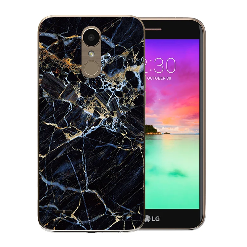 For LG K10 2017 Phone Case FOR M250 M250N X400 Back Cover Soft Silicone New Perfect Design Hook Pattern Protector Coque |