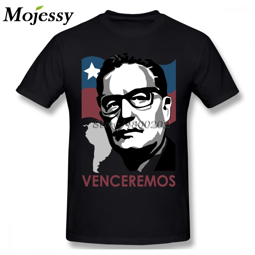 Мужская футболка Salvador Allende Venceremos плюс размер 4XL командная рубашка|Мужские