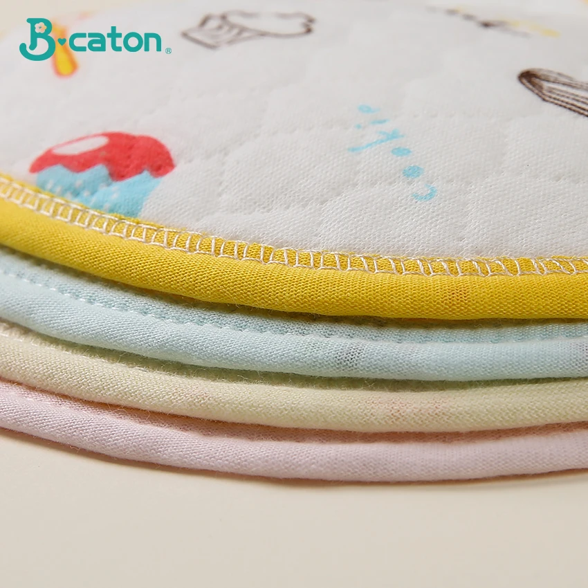 5 шт. детские нагрудники хлопок 3D утолщение водопоглощающие водонепроницаемые