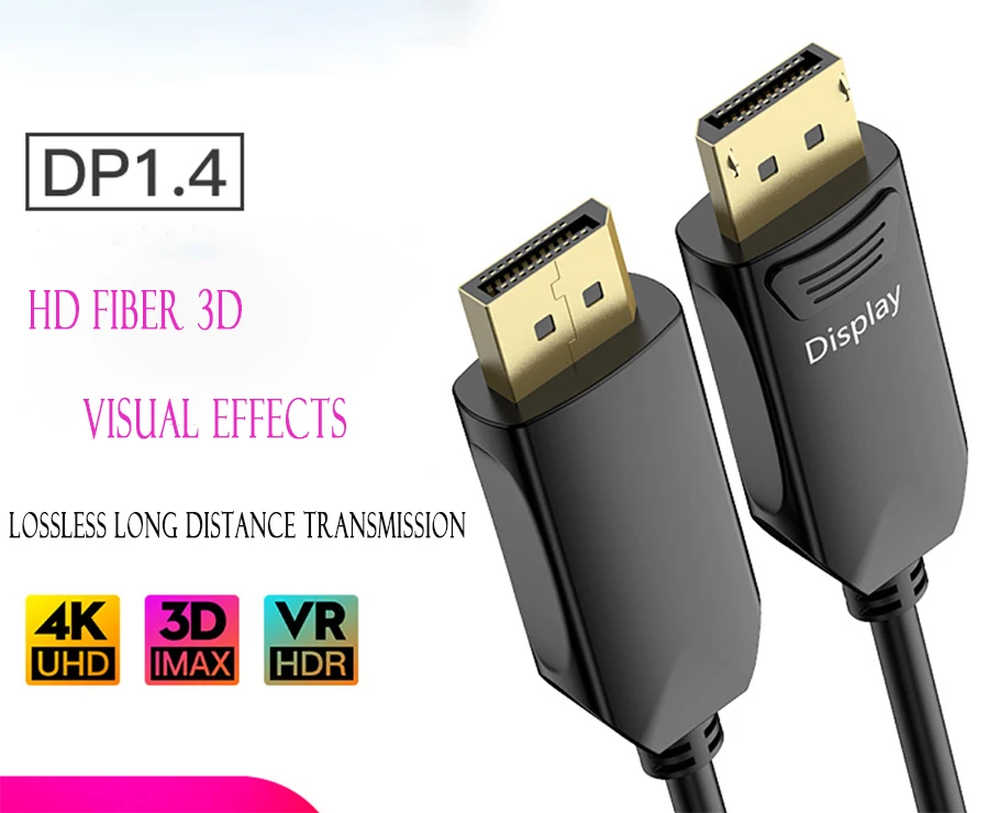 Волоконно оптический кабель displayPort DP к с поддержкой 32 Гбит/с высокоскоростной 8k @