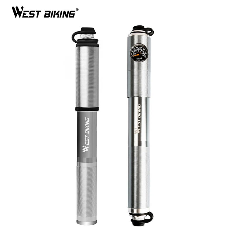 WEST BIKING Алюминий сплав мини Велосипедные насосы велосипедный насос с Давление