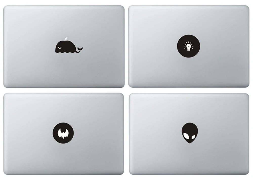 Черная частичная наклейка s для Macbook New Pro Wild-curl up для ноутбука Macbook pro air retina 11 13 15 виниловая наклейка