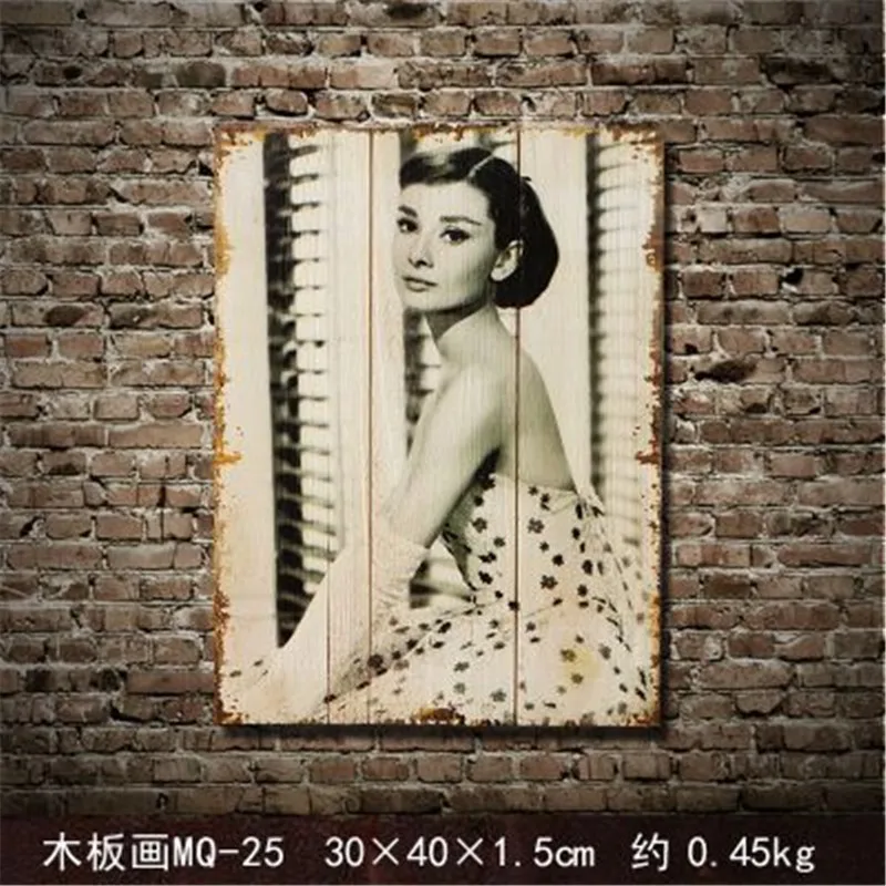 1 шт. модные восстановленные древние способы ностальгия принт дерево ксилограф