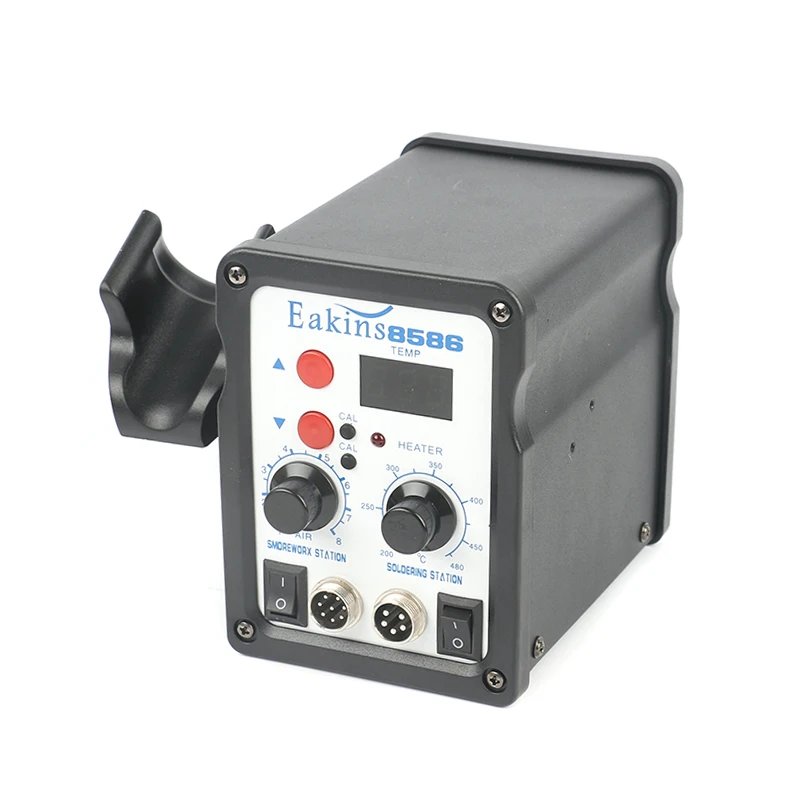 8586 2 в 1 ESD паяльная станция SMD горячего воздуха пистолет комплект сварочные