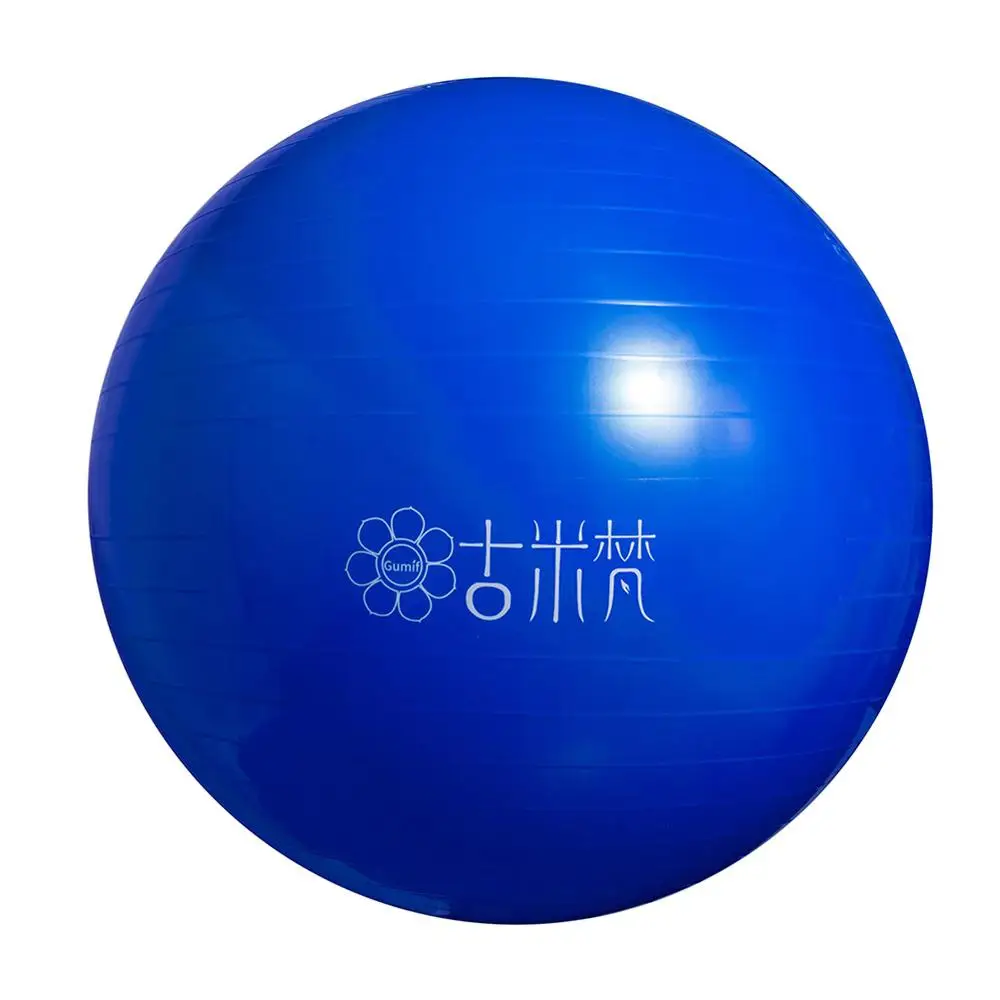 65CM Blue Мяч для йоги, тренажерного зала, тренажеры, мячи для упражнений, баланс Пилатес, сила 55/65 см, воздушный насос - Цвет: 65CM Blue