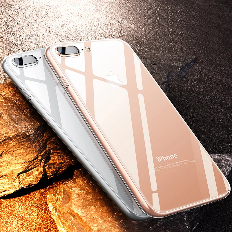 Прозрачный Ультратонкий Мягкий силиконовый чехол из ТПУ для iPhone 6 6S 7 8 Plus X Xs Max XR 11