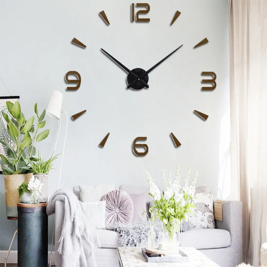 2018 новые настенные часы кварцевые reloj de pared современный дизайн LargeDecorativeClocks