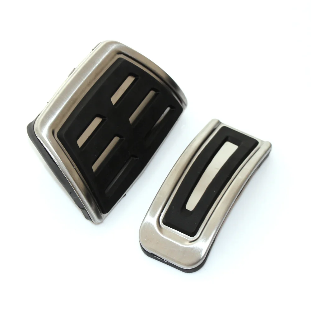 Новинка накладки на педали газа MT AT из нержавеющей стали чехол педаль автомобиля