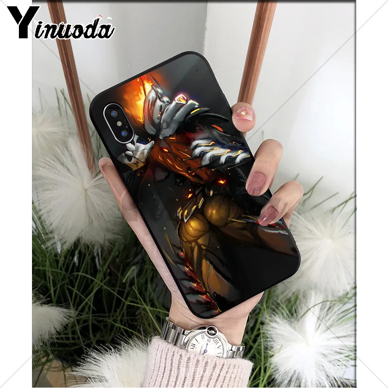 Ультратонкий высококачественный мягкий чехол Yinuoda Warframe из ТПУ для телефона iPhone 8 7
