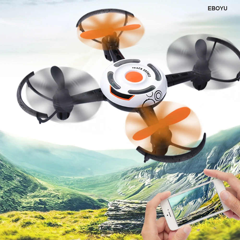 EBOYU QS007 DIY Мини Радиоуправляемый Дрон с жестовым зондированием 3D Flip Altitude Hold мини