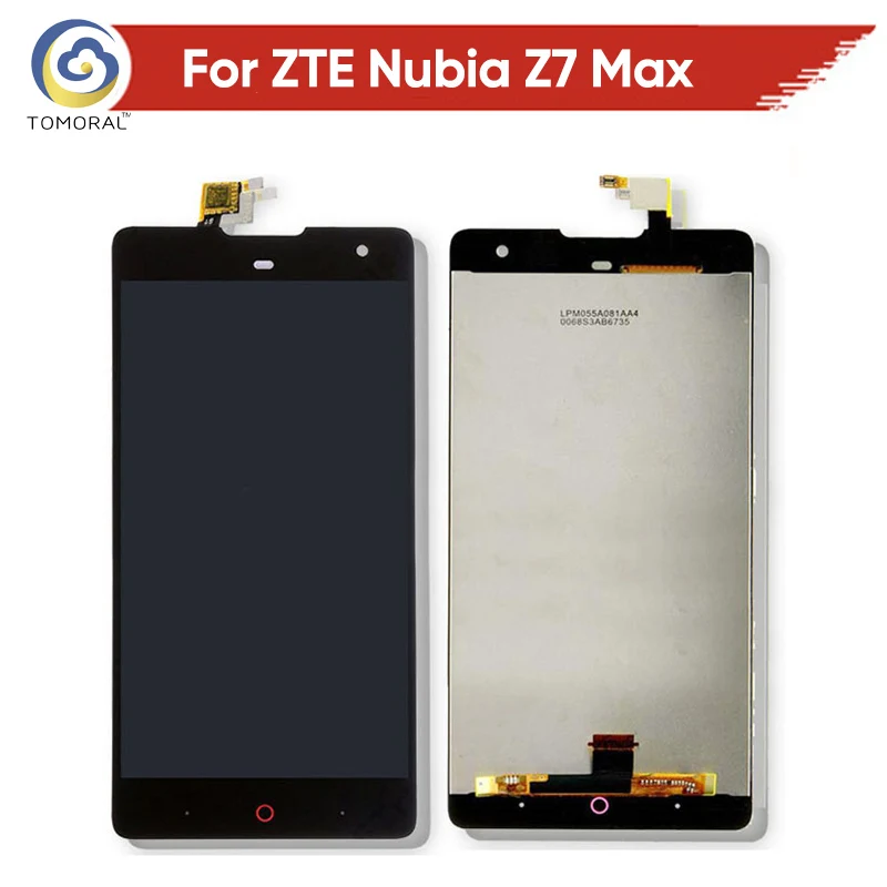 Tomoral ЖК дисплей Дисплей для ZTE Nubia Z7 Max nx505j Сенсорный экран планшета