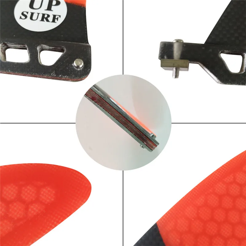 Одноплавник из стекловолокна для серфинга 6 &quot/7&quot/8 &quot/9&quot ласты SUP Board Quilhas UPSURF