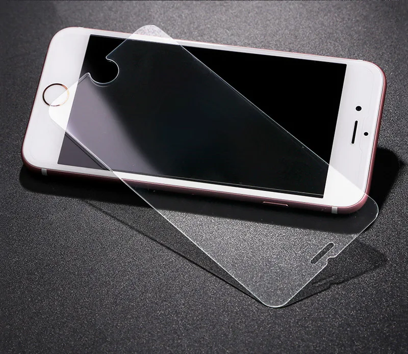 Закаленное стекло для iPhone X XS Max XR 11 Pro Max 6 6s 7 8 Plus 5 5S SE 4 4S 5C Премиум Защита экрана Защитный чехол