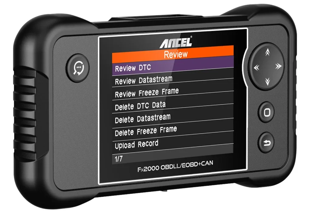 Ancel FX2000 OBD2 Автомобильный сканер антиблокировочная система тормозов система пассивной безопасности подушка коробки передач двигателя диагностический инструмент OBD 2 автомобиля Профессиональные Авто диагностический сканер инструмент