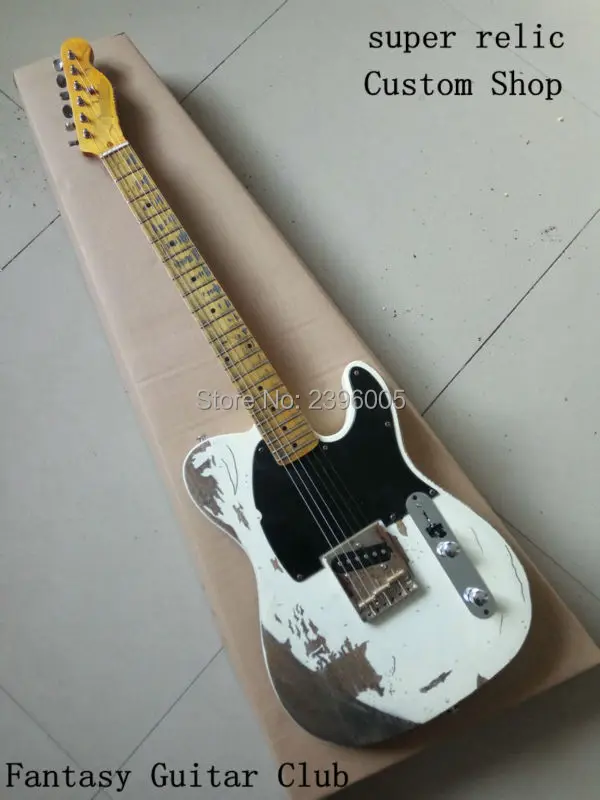 

Custom shop,handworks Jim Root signature classic white tele electric Guitar,Jeff Beck Esq electric Guitar,super relic,SRV,Slash