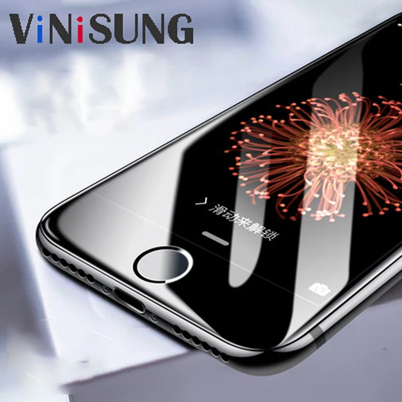 3D Защитное стекло для iPhone 7 Защита экрана 8 Xr Xs Max закаленное X 6 6s Plus стекло|Защитные