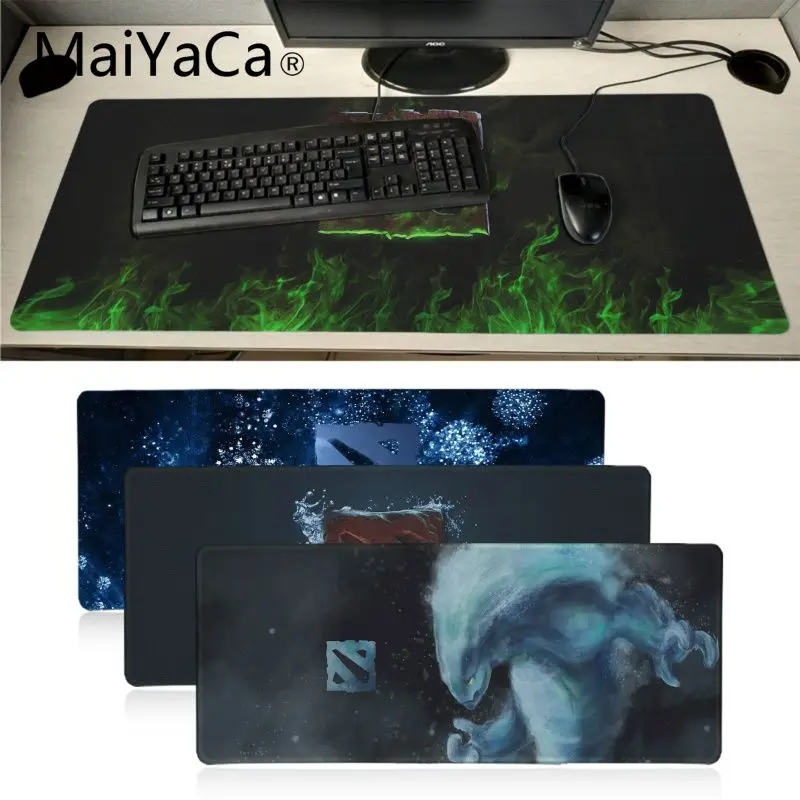 MaiYaCa Dota 2 логотип резиновый коврик для мыши игра с закругленными краями резиновые