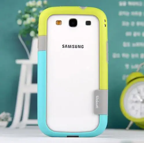 Распродажа! S3 бампер чехол для samsung galaxy s3 s4 s5 s6 note3 note4 ультра тонкий край мягкий