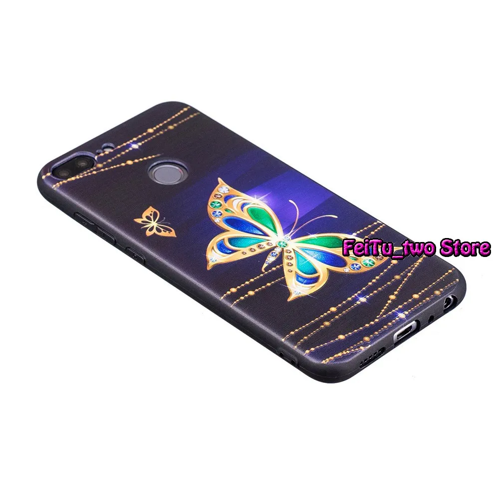 Emboss TPU Case for Huawei Honor 9 Lite Dual LLD-L31 LLD-L22A LLD-L22 Honor9 LLD L31 L22A L22 Soft Silicone Phone Cover |