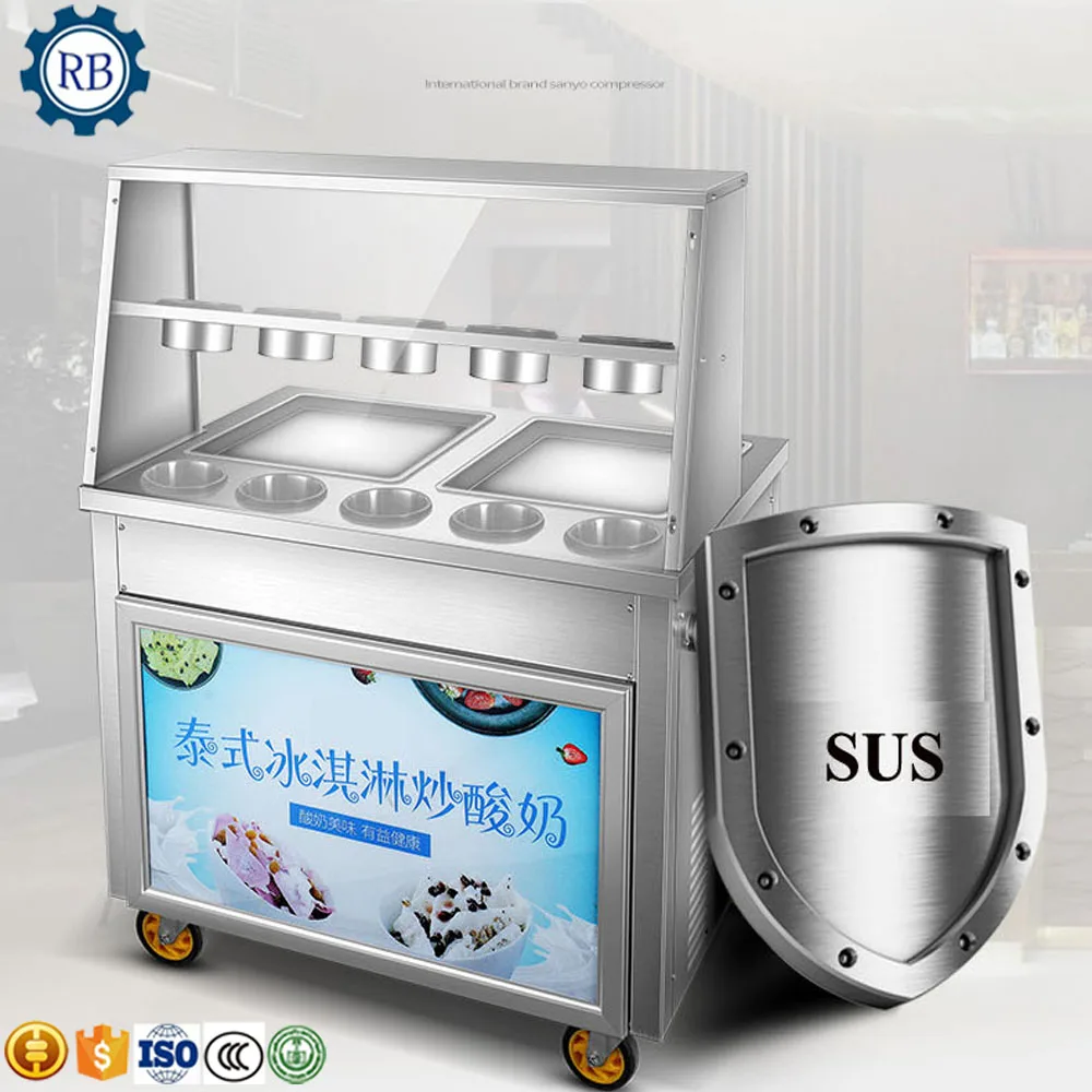 Стандартная машина/машина для приготовления мороженого из Таиланда с