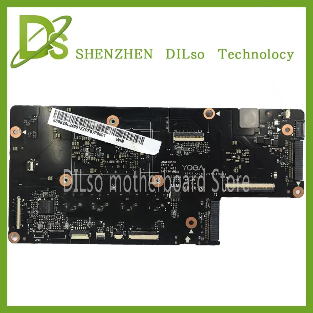 Bestellen KEFU 900-13isk2 Laptop Mainboard Für Lenovo Yoga900-13ISK 900-13ISK2 Laptop Motherboard I5-6260U 8GB NM-A921 100% Getestet