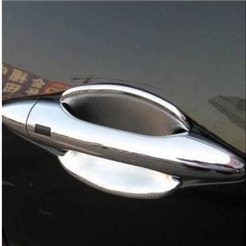 

ABS Chrome Door Handle Bowl Door handle Protective covering Cover Trim For 2010-2012 Hyundai ix35