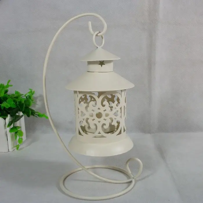 Винтажный Железный подсвечник свадебный подарок фонарь бра в марокканском стиле