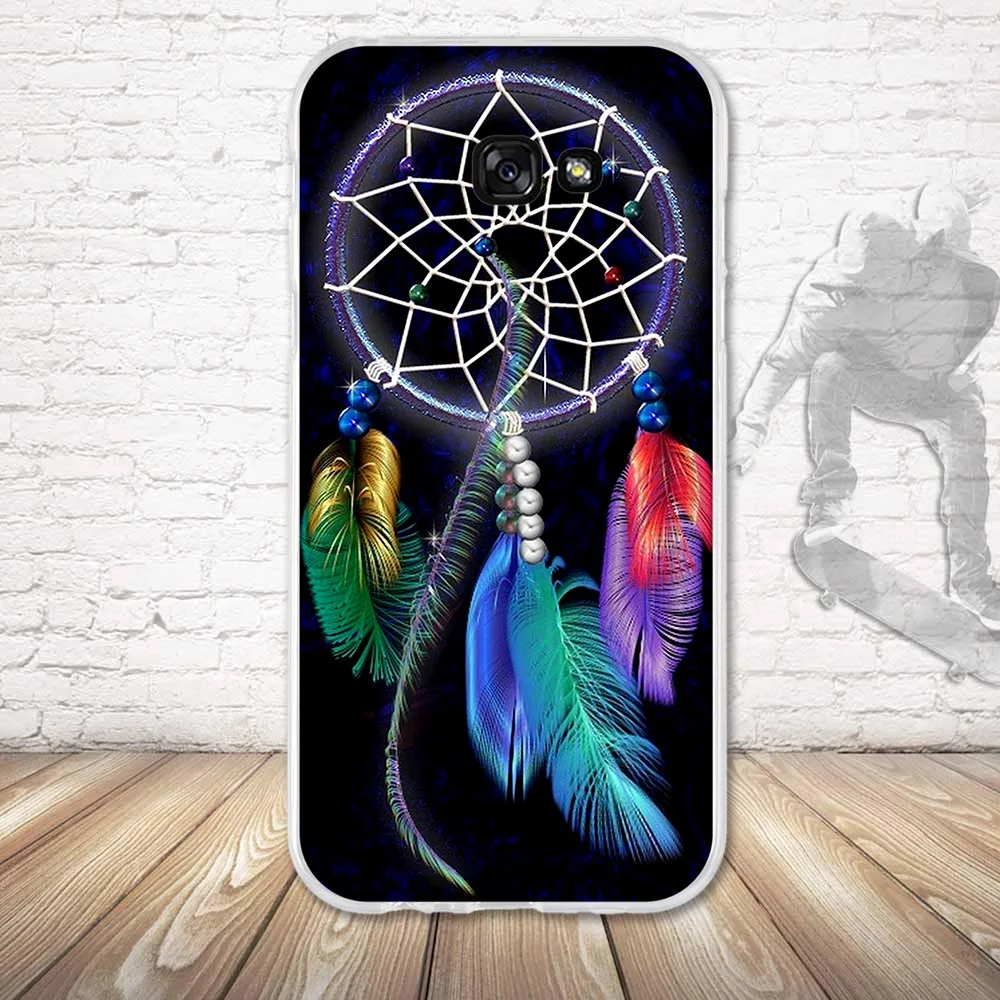 Чехол для samsung Galaxy A7 a720f чехол 5,7 дюймов Мягкий ТПУ силиконовый чехол для samsung Galaxy A7 защитный чехол s - Цвет: 6