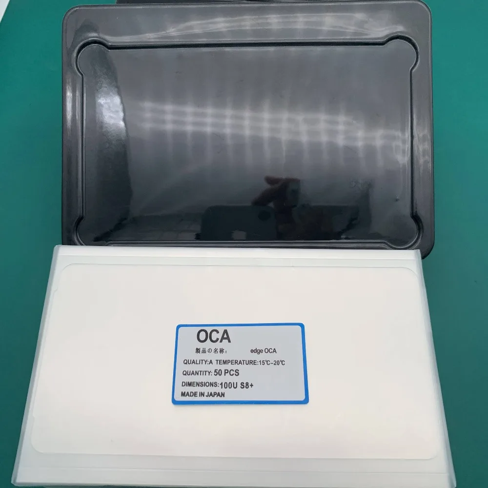 Оформление кончиков ногтей OCA 100um/125um для Samsung S8 plus s9 plus для Mitsubishi OCA клей ЖК-дисплей экран ламинирование ремонт
