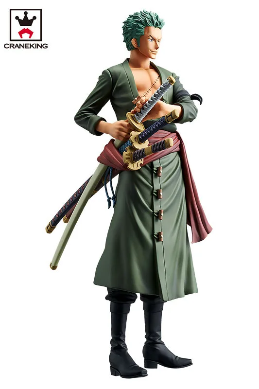 100% оригинальная коллекция Banpresto Grandista THE Мужская фигура Roronoa Зоро от &quotONE