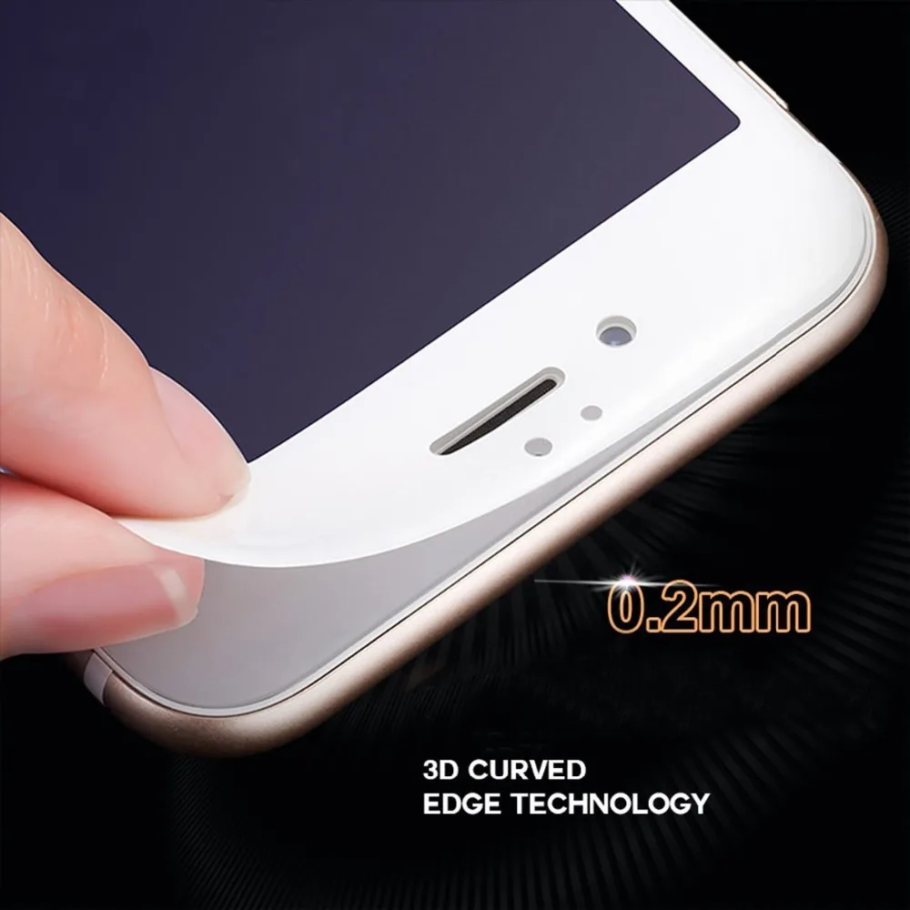 3D мягкое закаленное стекло для iPhone X 6 6S 7 8 Plus Защитное 6s экрана | Мобильные