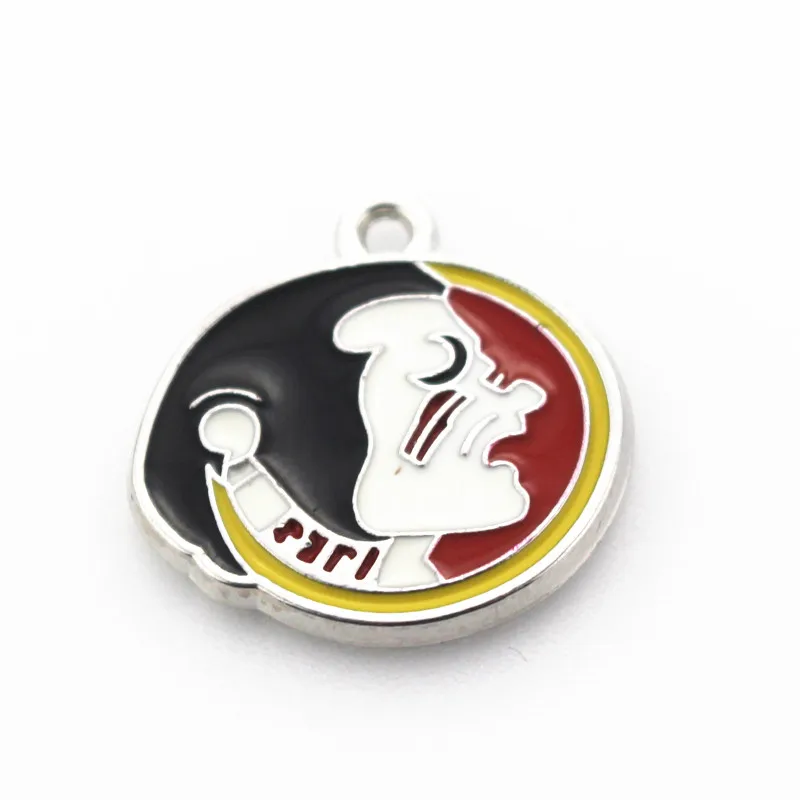 10pcs/lot American Florida State Sport Seminole Charm Dangle Charms Diy Jewelry Accessory Bracelet Enamel Hanging | Украшения и